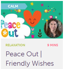 Relaxation - Friendly Wishes Peace Out.png